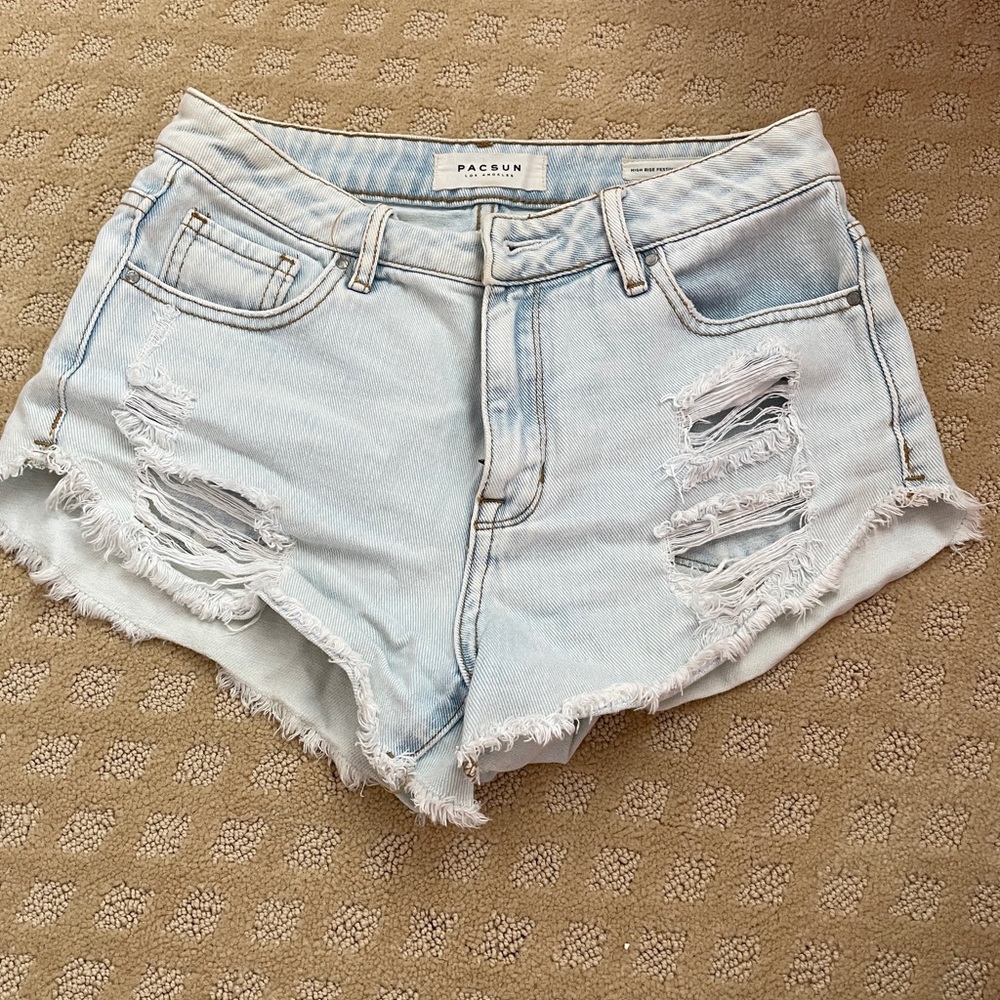 Pacsun High Rise Festival Shorts Size 25